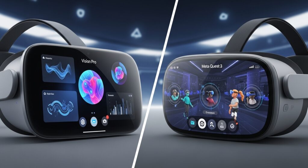 Apple Vision Pro vs Meta Quest 3