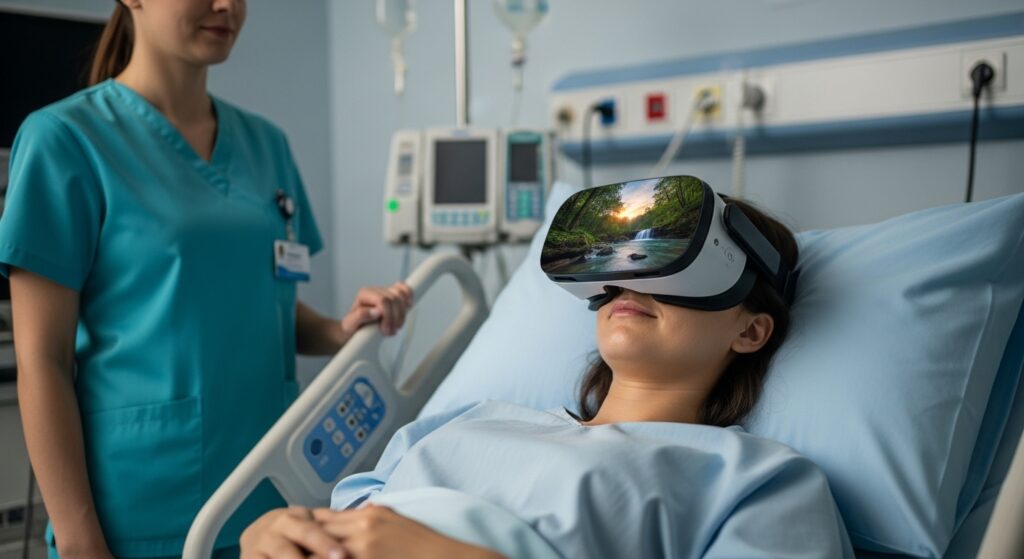 vr hastalık tedavisi, sanal gerçeklik ağrı tedavisi