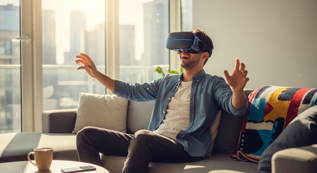 vr mutluluk uygulamaları, vr rahatlama deneyimi