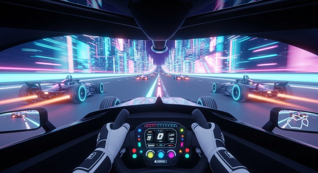 vr yarış oyunları, yarış simülasyonu