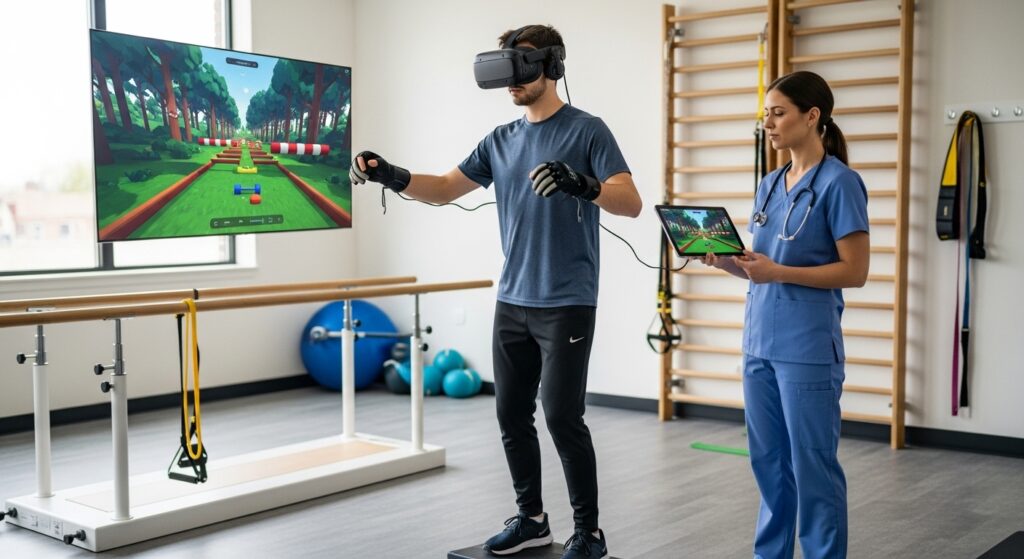 vr rehabilitasyon, fizik tedavi teknolojileri